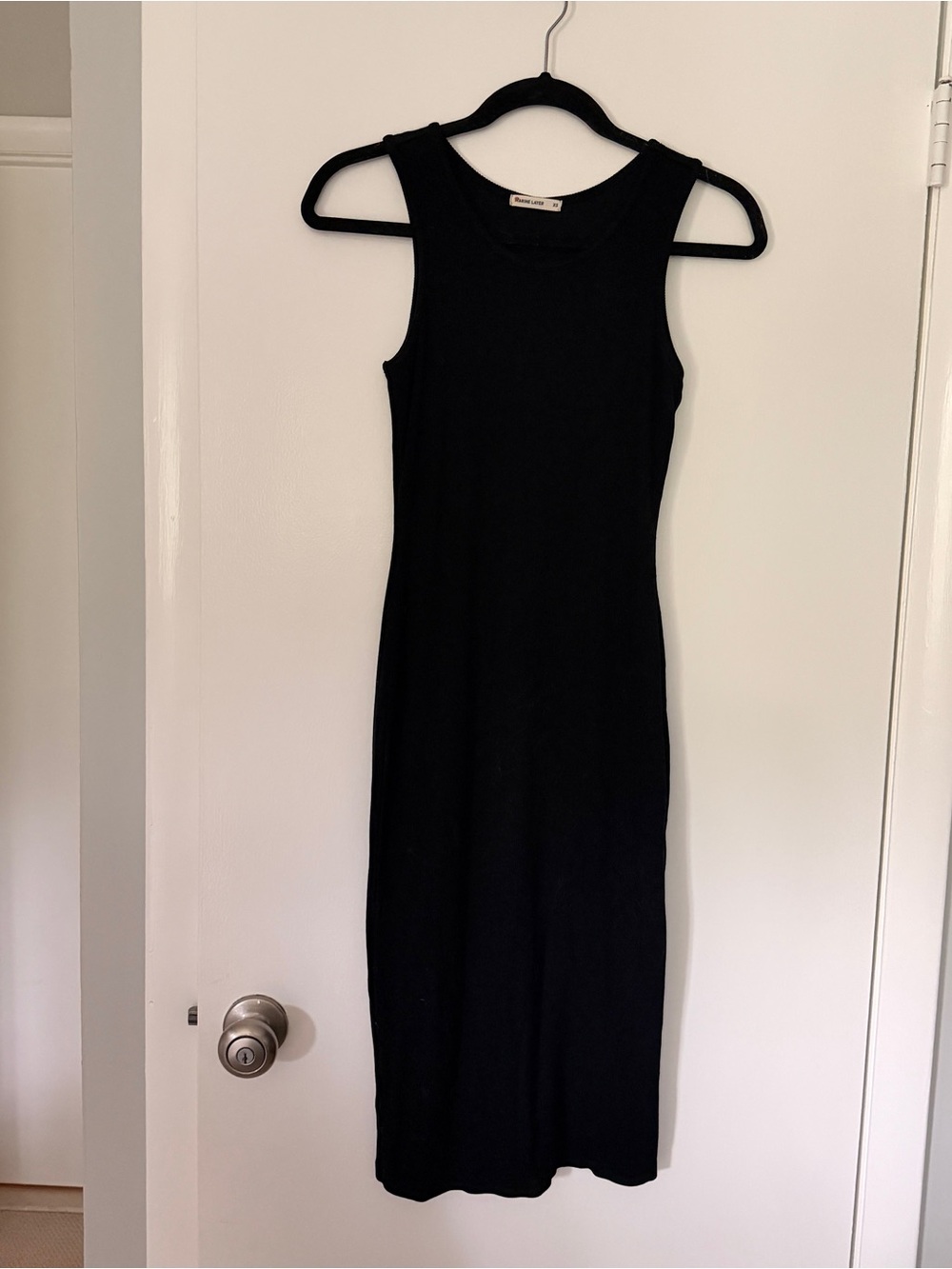 Marine Layer Soft Fitted Midi Dress